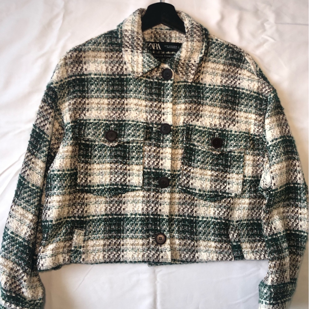 Zara Plaid Coat/Jacket